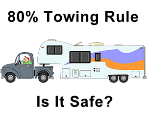 eighty percent towing rull is not safe